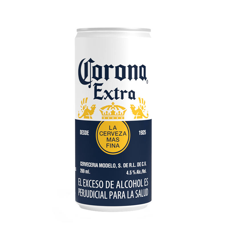 Cerveza Corona Lata 269 ml - Bevgo